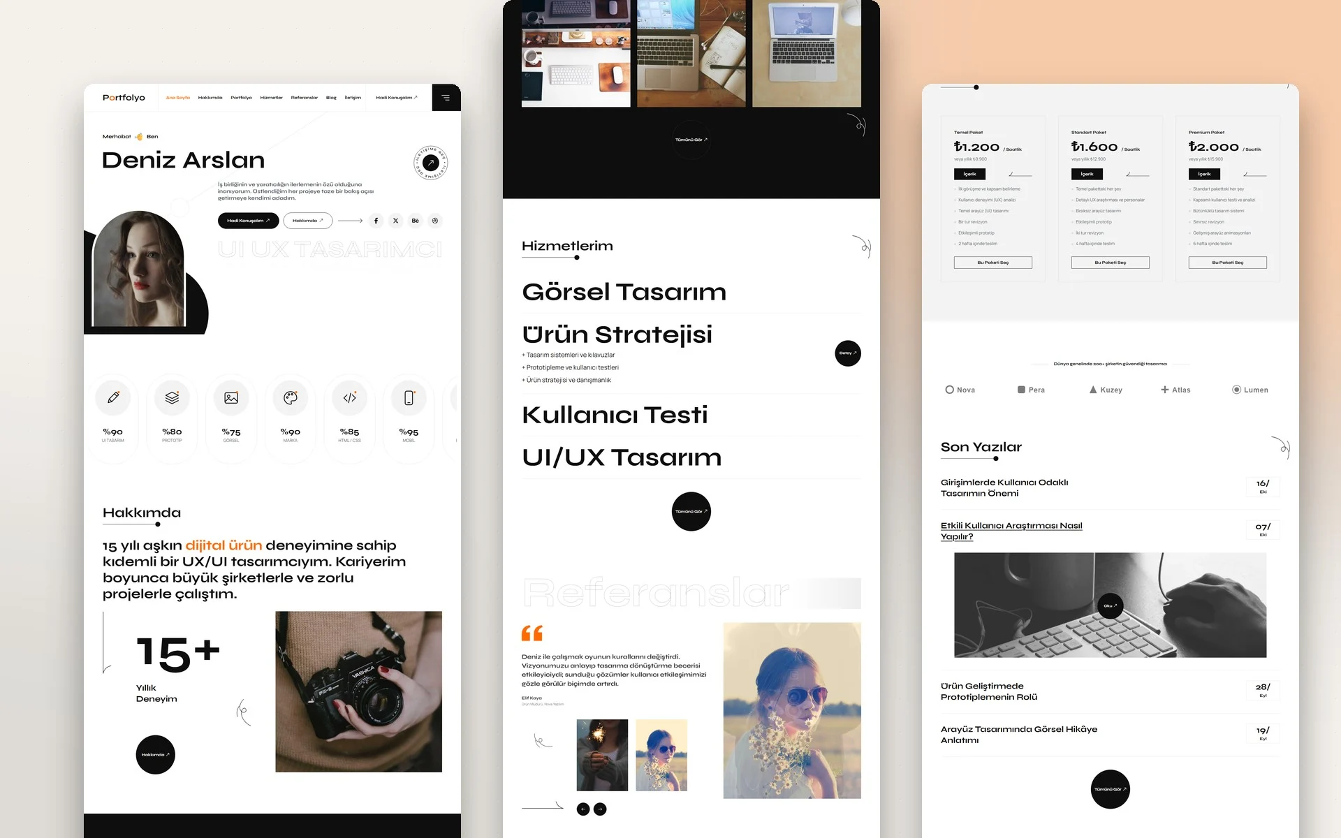 Ücretsiz Portfolyo Yazılımı ( Laravel )