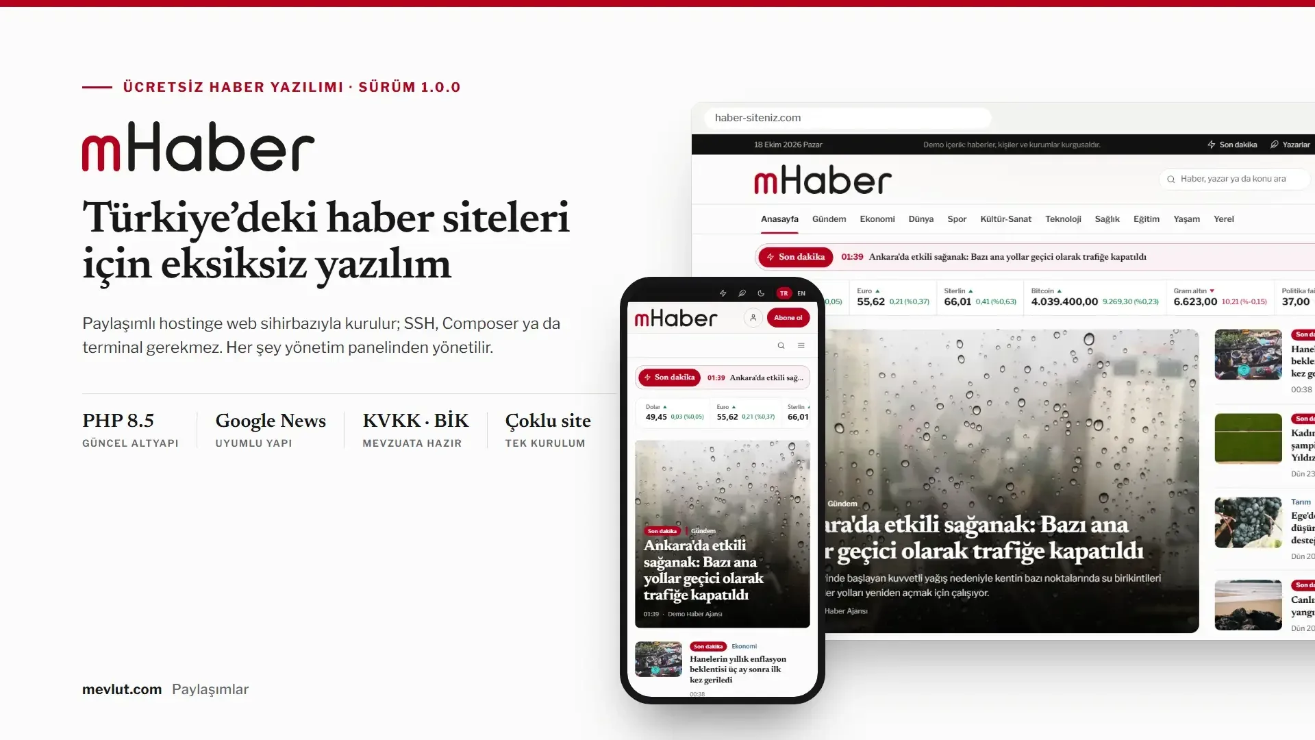 Ücretsiz Haber Yazılımı