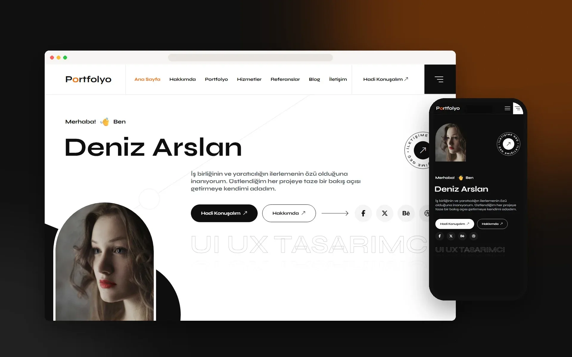 Ücretsiz Portfolyo Yazılımı ( Laravel )