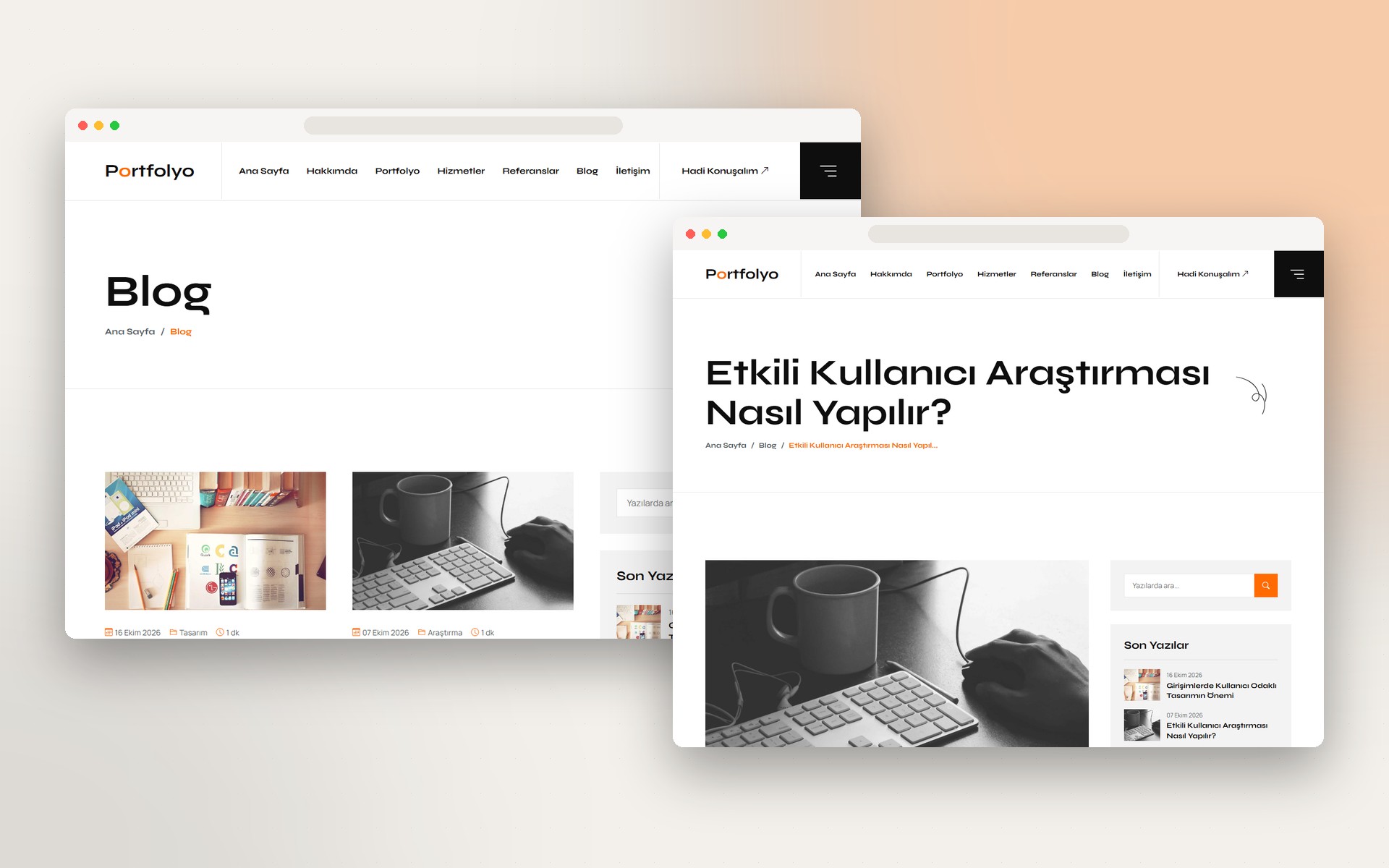 Ücretsiz Portfolyo Yazılımı ( Laravel )